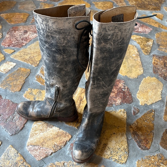 Bed Stu Distressed Manchester Tall Boot Size 7 - Picture 1 of 9